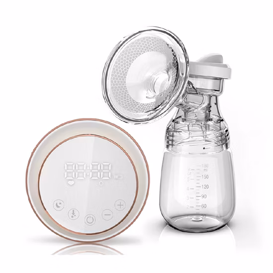 Tiralatte elettrico portatile in silicone per la cura del bambino