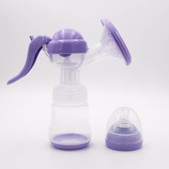 Prezzo economico Prodotti per bambini Alimentazione Capezzolo Macchina per succhiare il latte per madri Tiralatte manuale wireless da 150 ml