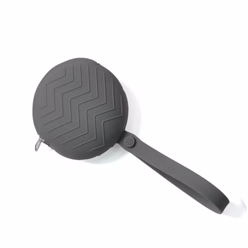 Isolamento termico in silicone per uso alimentare. Borsa porta ciuccio portatile in silicone per neonati