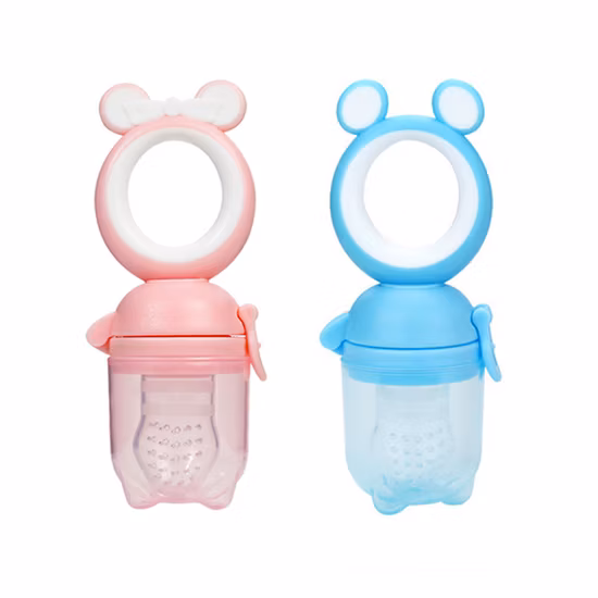 Ciuccio per l'alimentazione dei capezzoli per neonati in silicone per alimenti di sicurezza per bambini